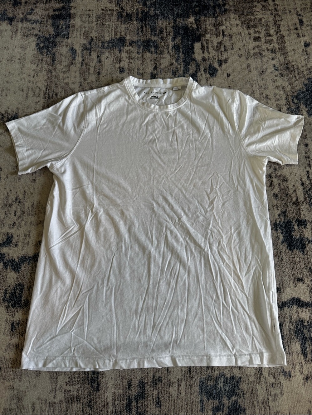 Projek Raw White Pima Cotton T-Shirt